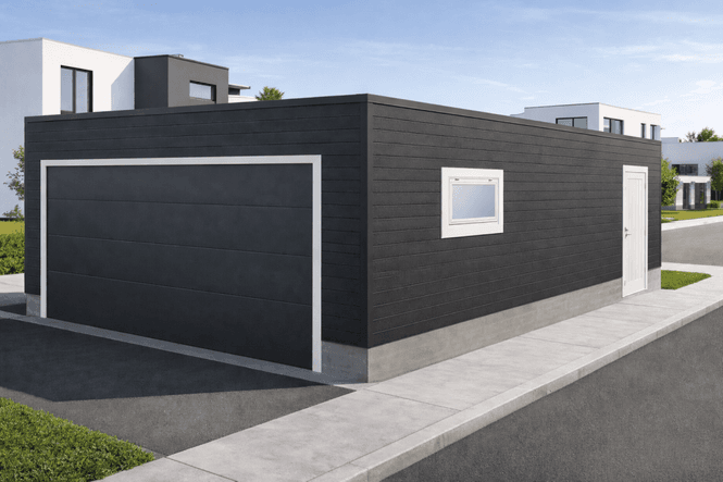 Hovedbilde Dobbelgarasje 6,0 x 6,0 m – Funkis med ...