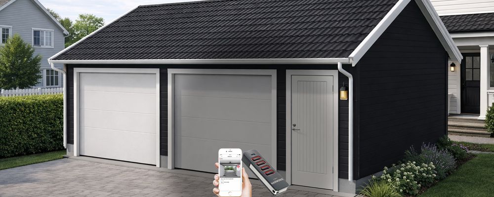 Tilbud på garasjer, porter og tilbehør