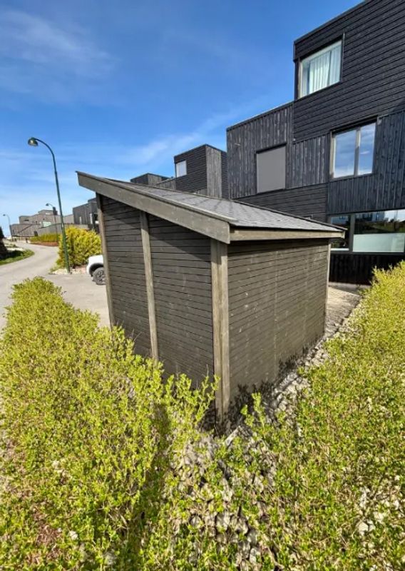 Bod 2,5x3m med skråtak, byggesett