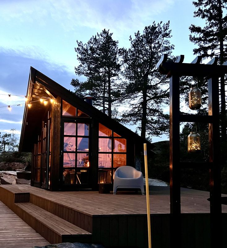 Grillhytte 4 x 3,9 meter