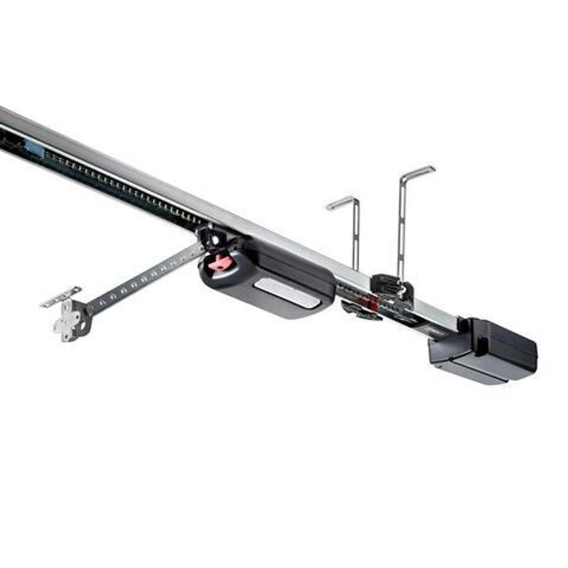 Garasjeport RV Linje – 500 cm bredde, RAL 9010 Hvit